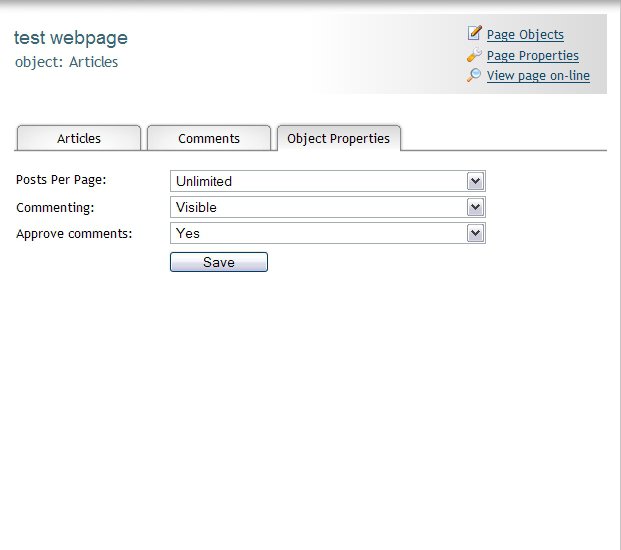 Article Properties