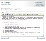 Text formatting